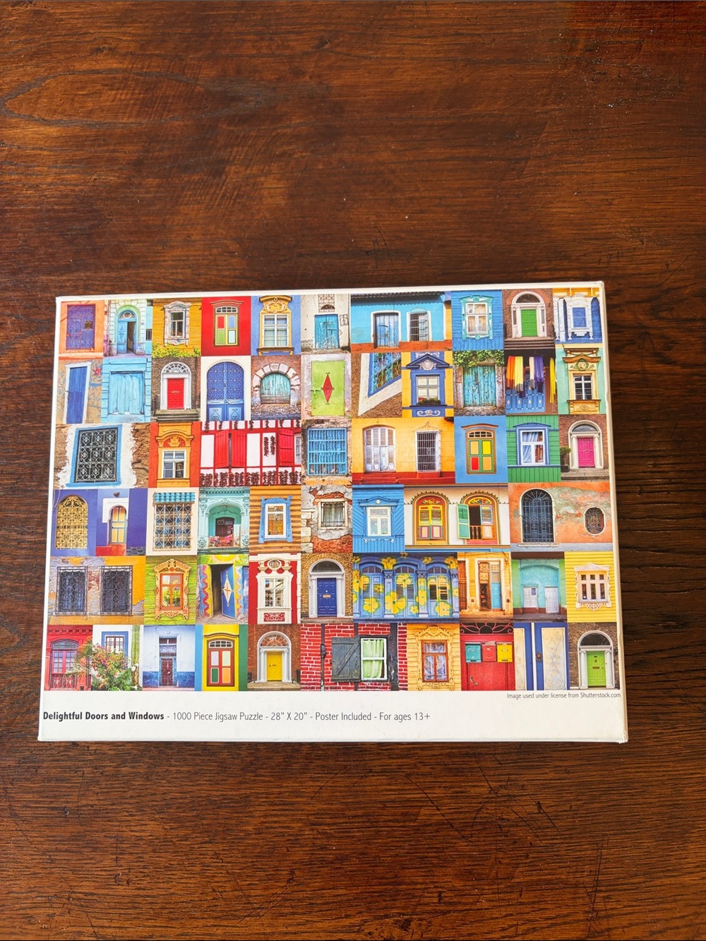 1000 piece jigsaw puzzle Delightful Doors and Windows